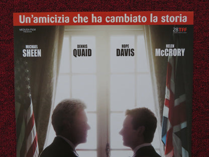 I DUE PRESIDENTI ITALIAN LOCANDINA POSTER MICHAEL SHEEN DENNIS QUAID 2010 Rendezvous Cinema Movie posters