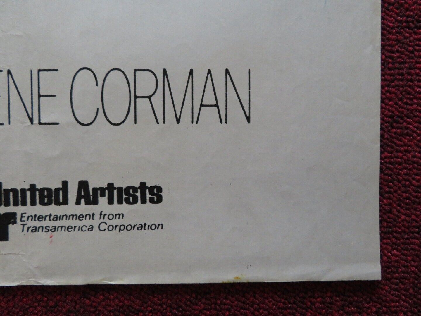 I ESCAPED FROM DEVIL'S ISLAND FOLDED ARGENTINA POSTER JIM BROWN 1973 Movie posters