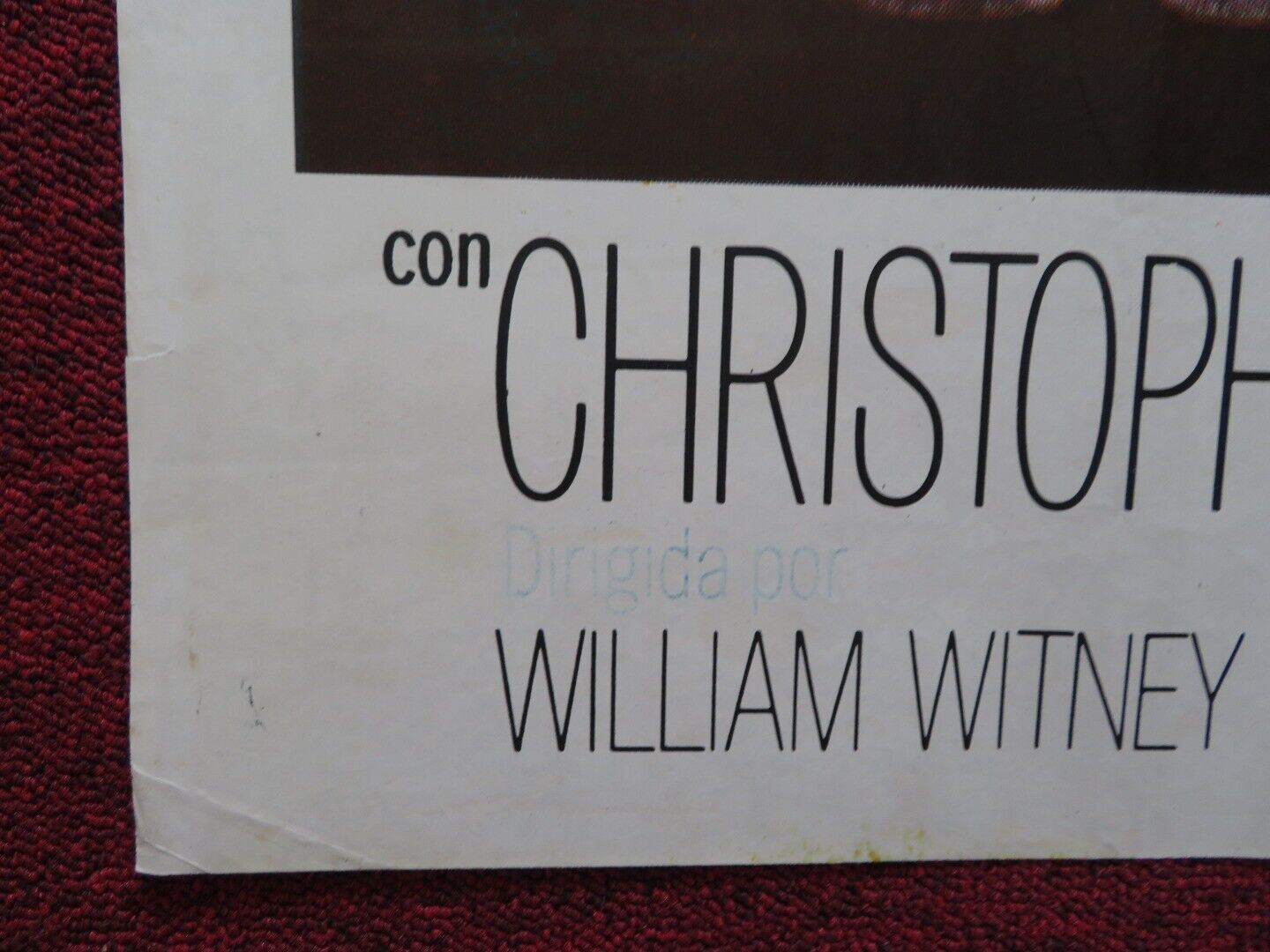 I ESCAPED FROM DEVIL'S ISLAND FOLDED ARGENTINA POSTER JIM BROWN 1973 Movie posters