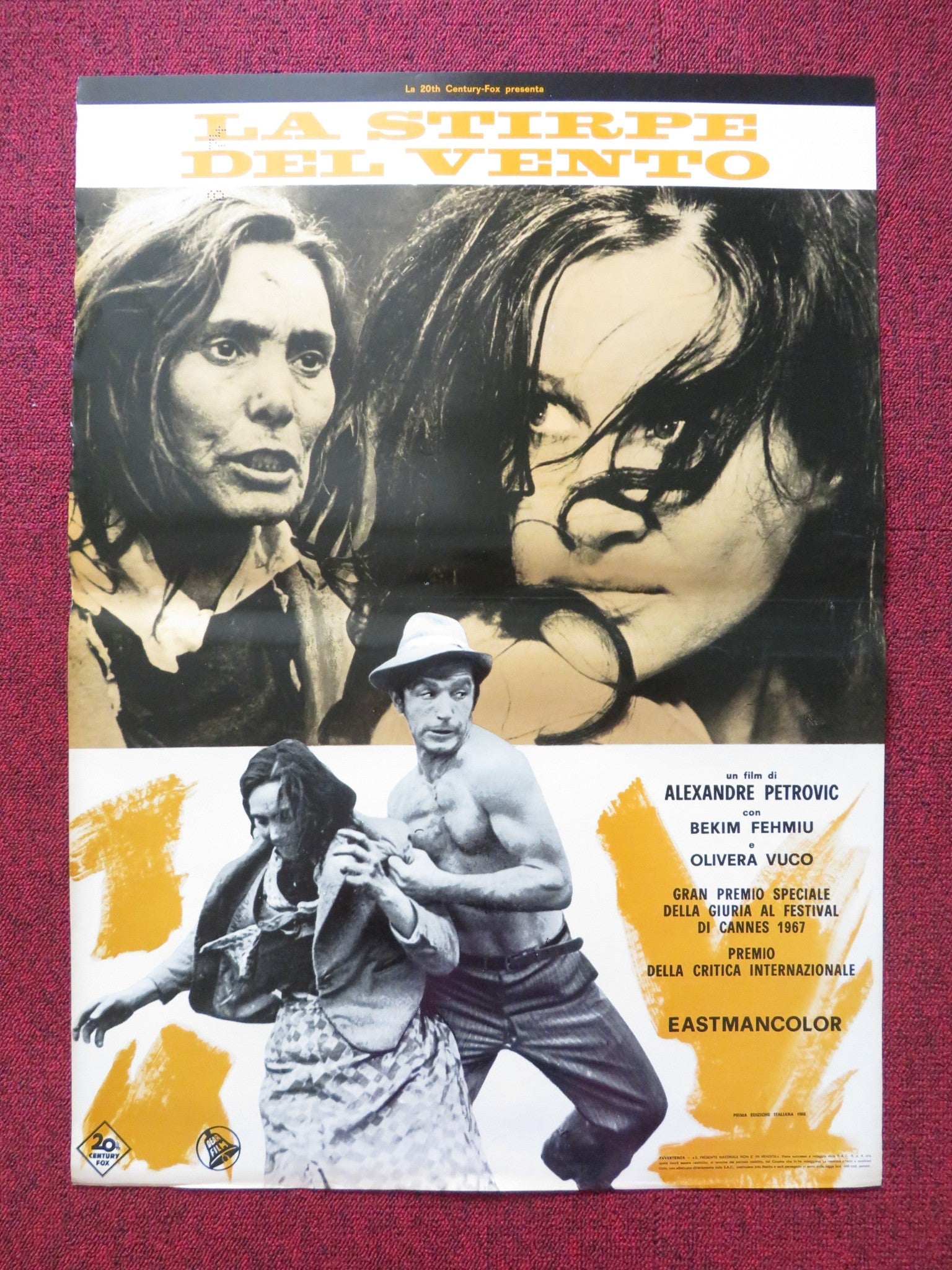 I EVEN MET HAPPY GYPSIES - A ITALIAN FOTOBUSTA POSTER BEKIM FEHMIU KATARINA 1968 Rendezvous Cinema Movie posters