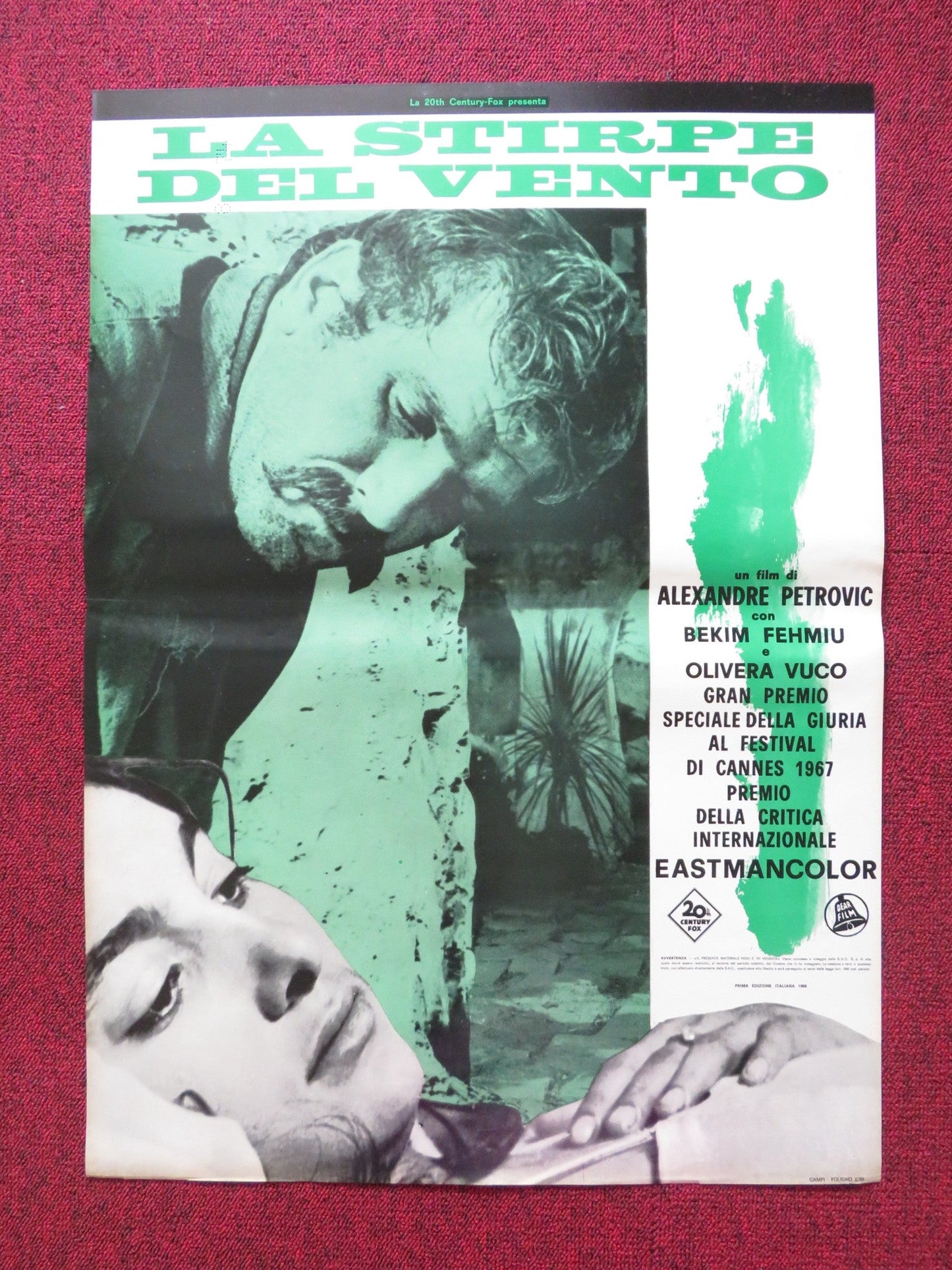 I EVEN MET HAPPY GYPSIES - B ITALIAN FOTOBUSTA POSTER BEKIM FEHMIU KATARINA 1968 Rendezvous Cinema Movie posters