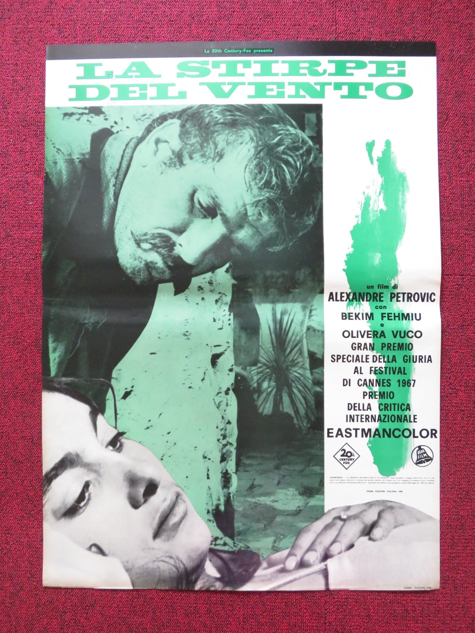 I EVEN MET HAPPY GYPSIES - B ITALIAN FOTOBUSTA POSTER BEKIM FEHMIU KATARINA 1968 Rendezvous Cinema Movie posters