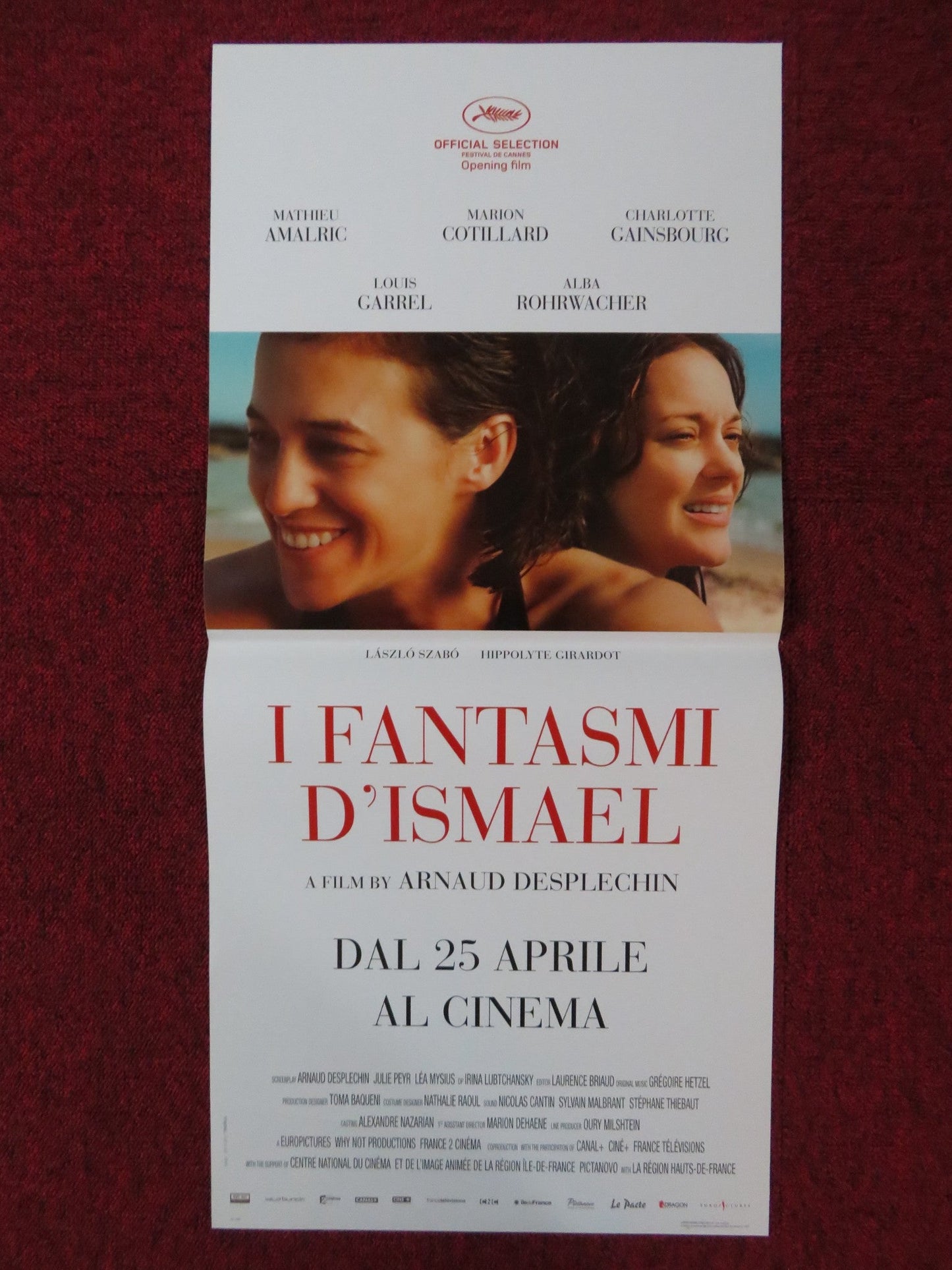 I FANTASMI D'ISMAEL ITALIAN LOCANDINA POSTER MATHIEU AMALRIC M. COTILLARD 2017 Rendezvous Cinema Movie posters