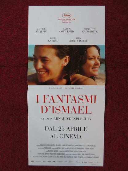I FANTASMI D'ISMAEL ITALIAN LOCANDINA POSTER MATHIEU AMALRIC M. COTILLARD 2017 Rendezvous Cinema Movie posters