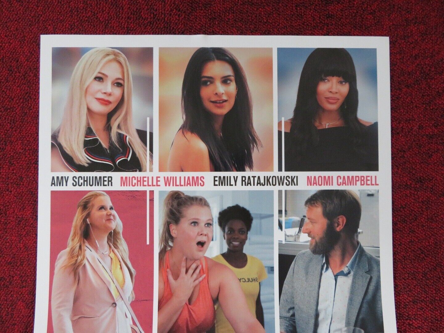 I FEEL PRETTY ITALIAN LOCANDINA (26.5"x12.5") POSTER AMY SCHUMER 2018 Movie posters