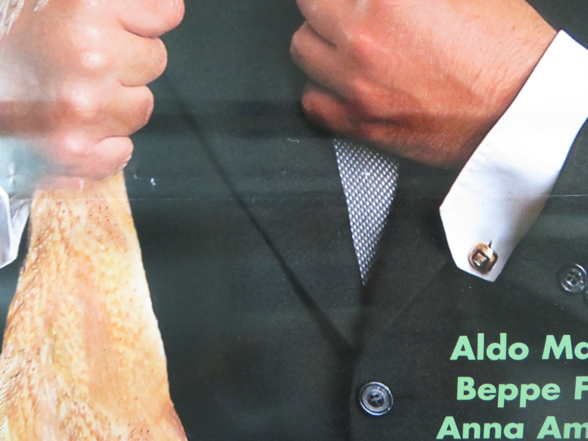 I FETENTONI ITALIAN LOCANDINA POSTER ALDO MACCIONE BEPPE FIORELLO 1999 Rendezvous Cinema Movie posters