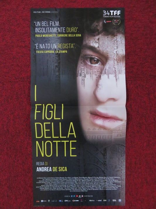 I FIGLI DELLA NOTTE ITALIAN LOCANDINA POSTER VINCENZO CREA LUDOVICO SUCCIO 2016 Rendezvous Cinema Movie posters