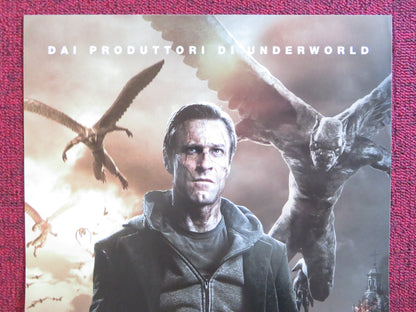 I, FRANKENSTEIN ITALIAN LOCANDINA POSTER AARON ECKHART BILL NIGHY 2014 Rendezvous Cinema Movie posters