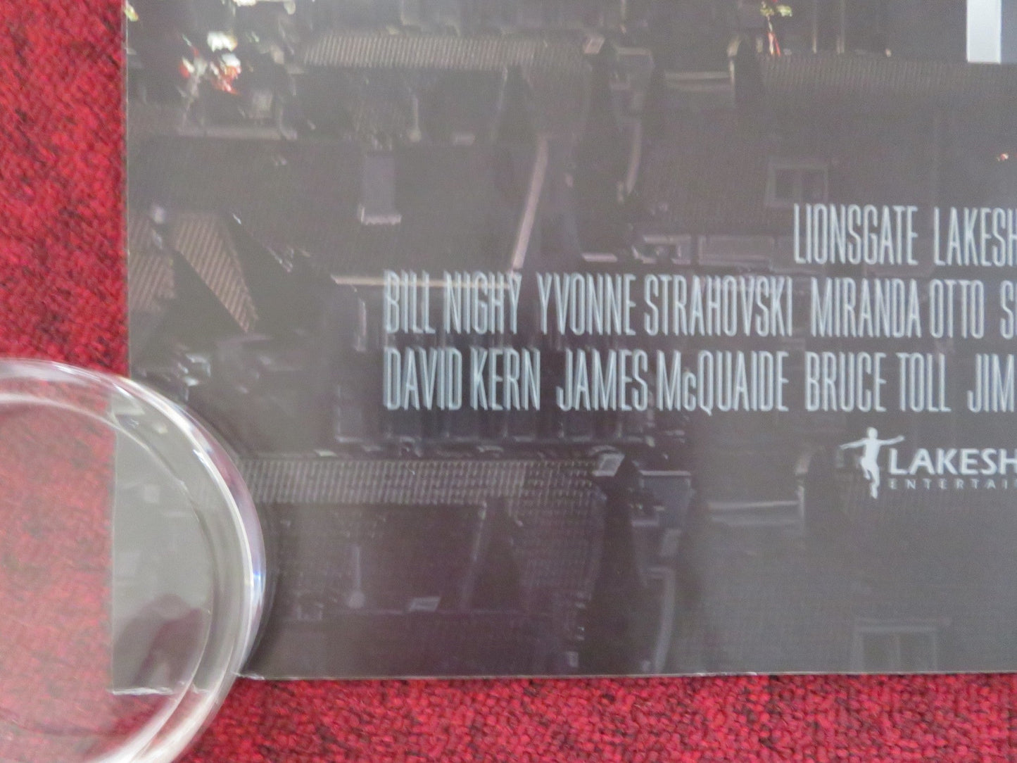 I, FRANKENSTEIN UK QUAD ROLLED POSTER AARON ECKHART BILL NIGHY 2014 Rendezvous Cinema Movie posters