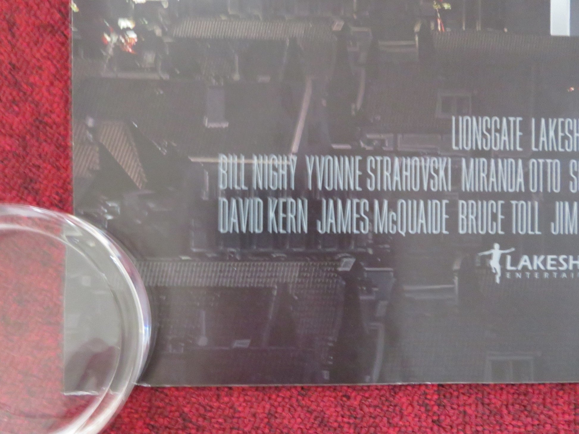 I, FRANKENSTEIN UK QUAD ROLLED POSTER AARON ECKHART BILL NIGHY 2014 Rendezvous Cinema Movie posters