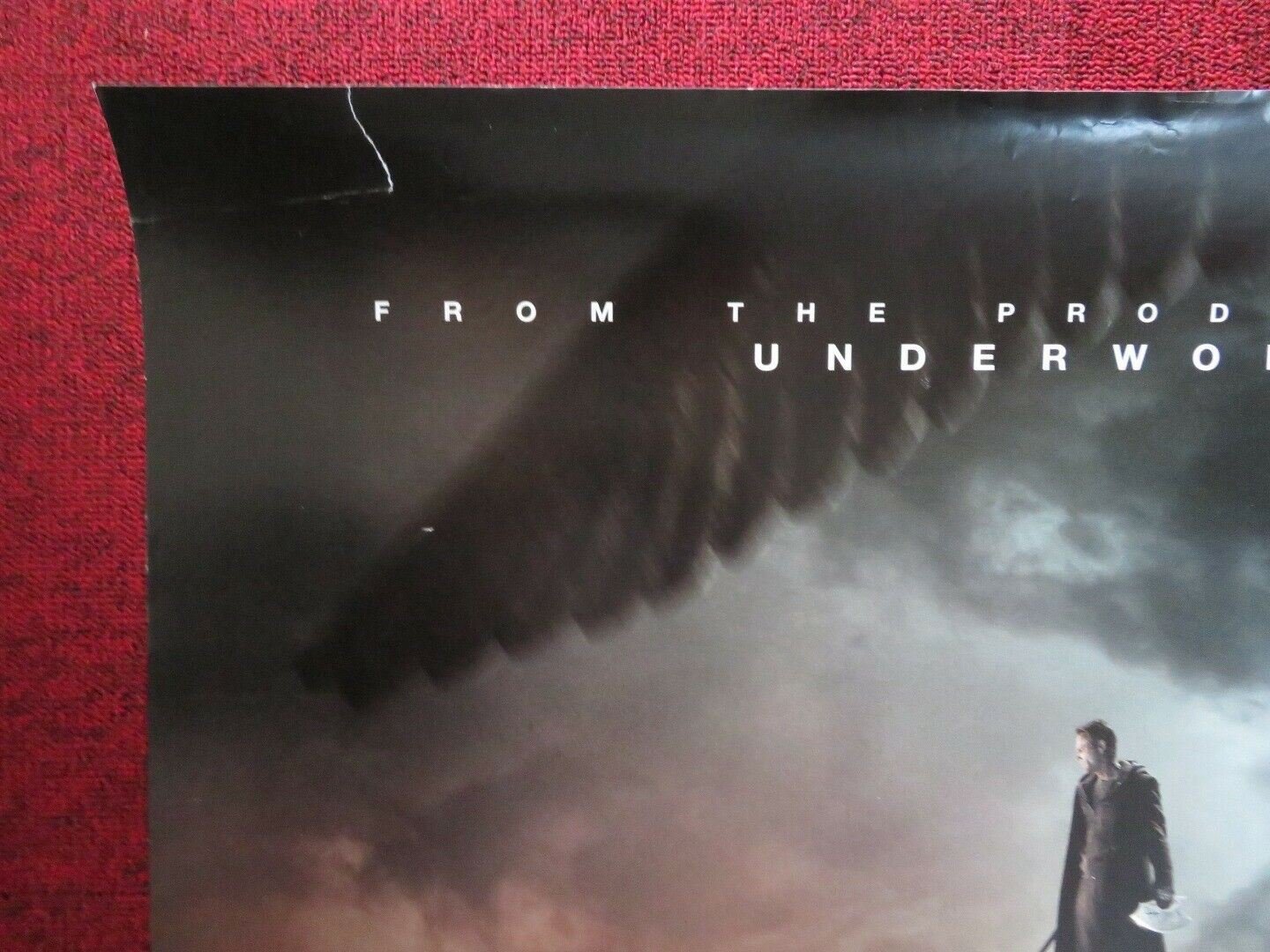 I, FRANKENSTEIN US ONE SHEET ROLLED POSTER STUART BEATTIE BILL NIGHY 2014 Movie posters
