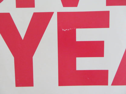 I GIVE IT A YEAR UK QUAD (30"x 40") ROLLED POSTER STEVEN MERCHANT R. BYRNE 2013 Rendezvous Cinema Movie posters