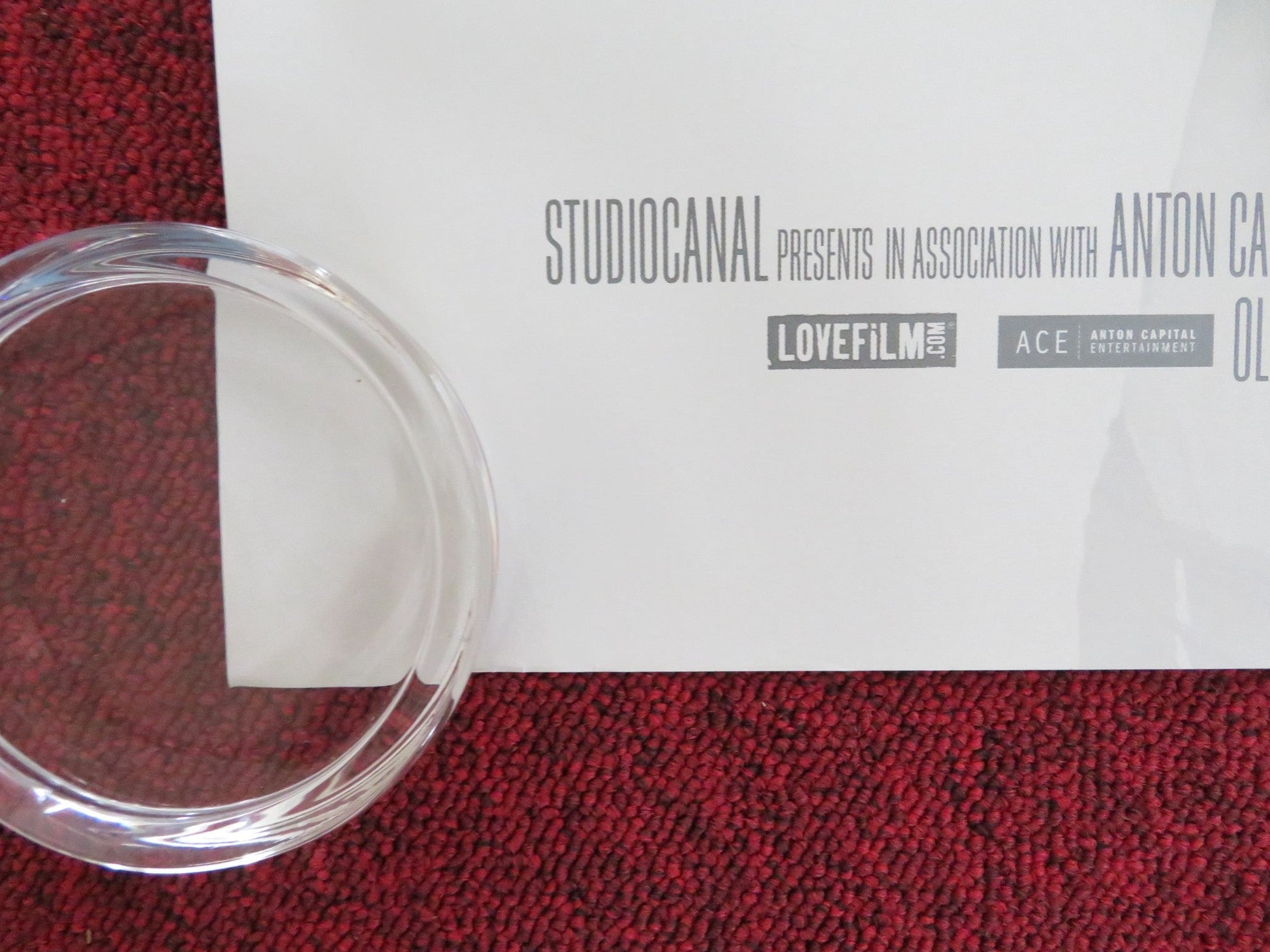 I GIVE IT A YEAR UK QUAD (30"x 40") ROLLED POSTER STEVEN MERCHANT R. BYRNE 2013 Rendezvous Cinema Movie posters