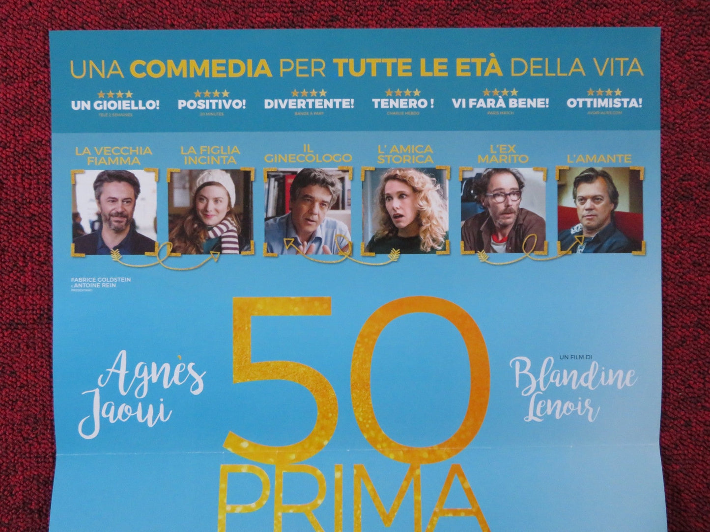 I GOT LIFE ITALIAN LOCANDINA POSTER AGNES JAOUI PASCALE ARBILLOT 2017 Rendezvous Cinema Movie posters