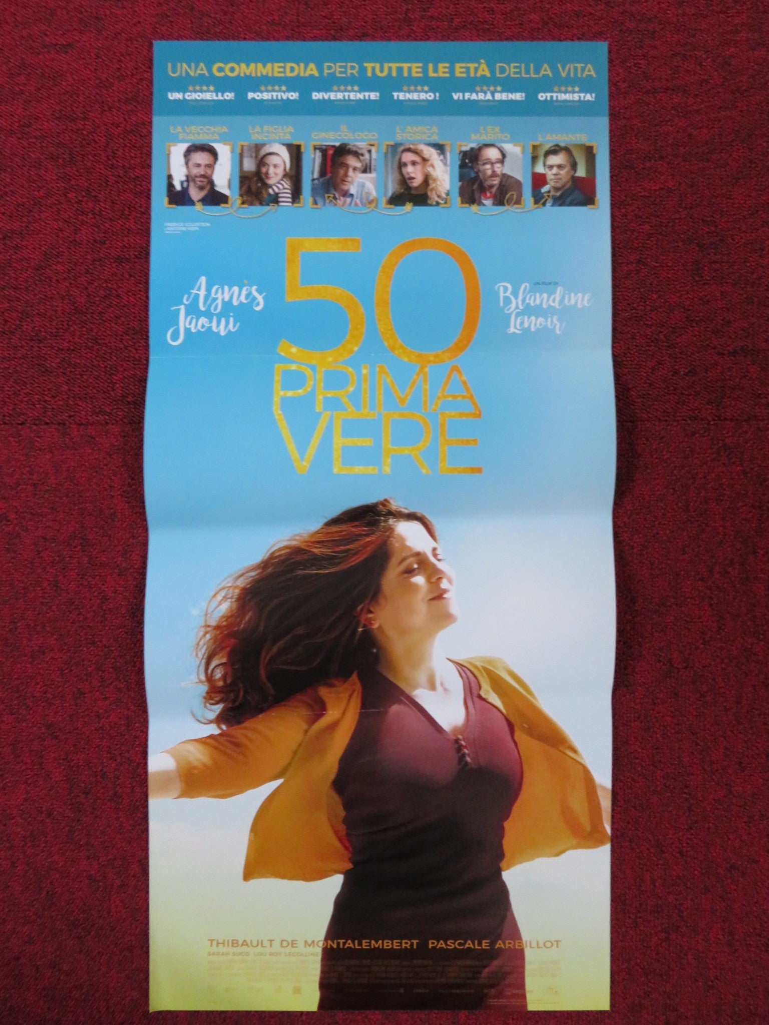 I GOT LIFE ITALIAN LOCANDINA POSTER AGNES JAOUI PASCALE ARBILLOT 2017 Rendezvous Cinema Movie posters