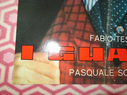 I GUAPPI ITALIAN FOGLIO POSTER FABIO TESTI 1974 Movie posters