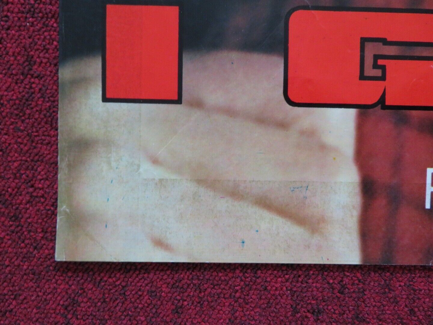 I GUAPPI ITALIAN FOGLIO ROLLED POSTER FRANCO NERO FABIO TESTI 1974 Movie posters