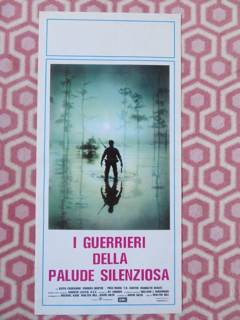 I GUERRIERI DELLA PALUDE SILENZIOSA ITALIAN LOCANDINA (27.5"x13.5") POSTER Movie posters