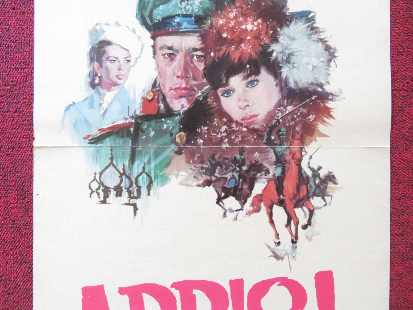 I KILLED RASPUTIN ITALIAN LOCANDINA POSTER GERT FROBE GERALDINE CHAPLIN 1967 Rendezvous Cinema Movie posters