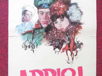 I KILLED RASPUTIN ITALIAN LOCANDINA POSTER GERT FROBE GERALDINE CHAPLIN 1967 Rendezvous Cinema Movie posters