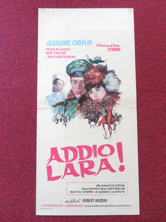 I KILLED RASPUTIN ITALIAN LOCANDINA POSTER GERT FROBE GERALDINE CHAPLIN 1967 Rendezvous Cinema Movie posters