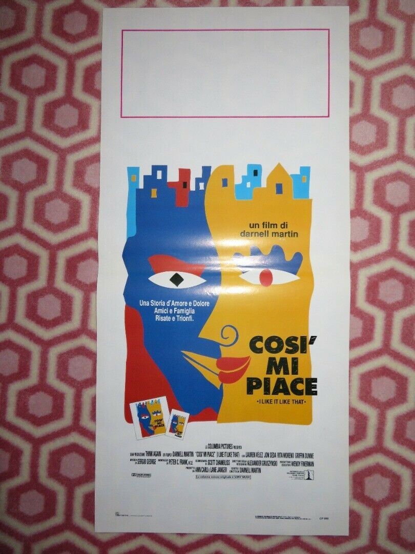 I LIKE IT LIKE THAT ITALIAN LOCANDINA (27.5"x13") POSTER LAUREN VELEZ 1994 - Rendezvous Cinema