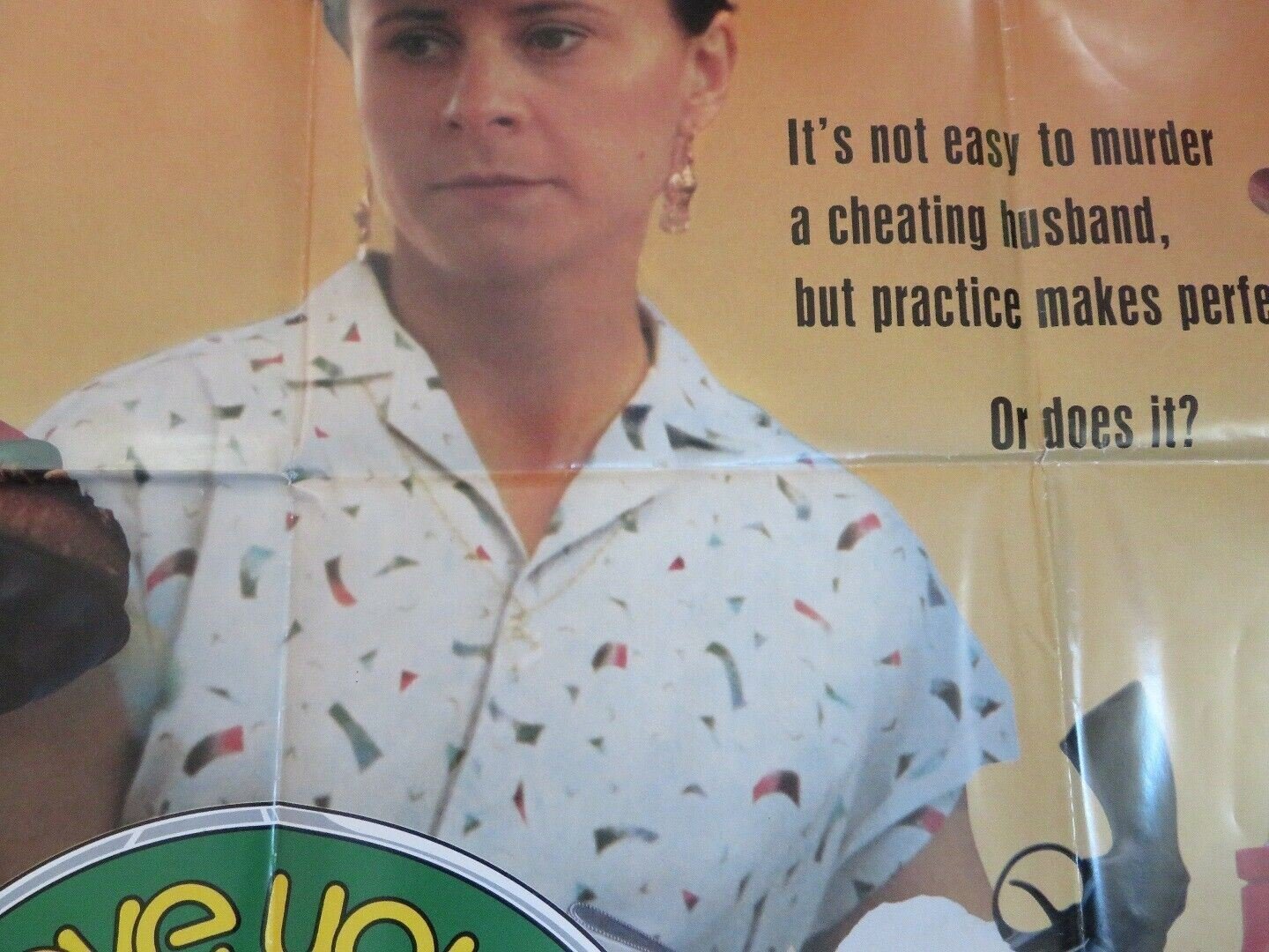 I LOVE YOU TO DEATH 1990 UK ORIGINAL QUAD POSTER KEVIN KLINE RIVER PHOENIX KEANU Movie posters