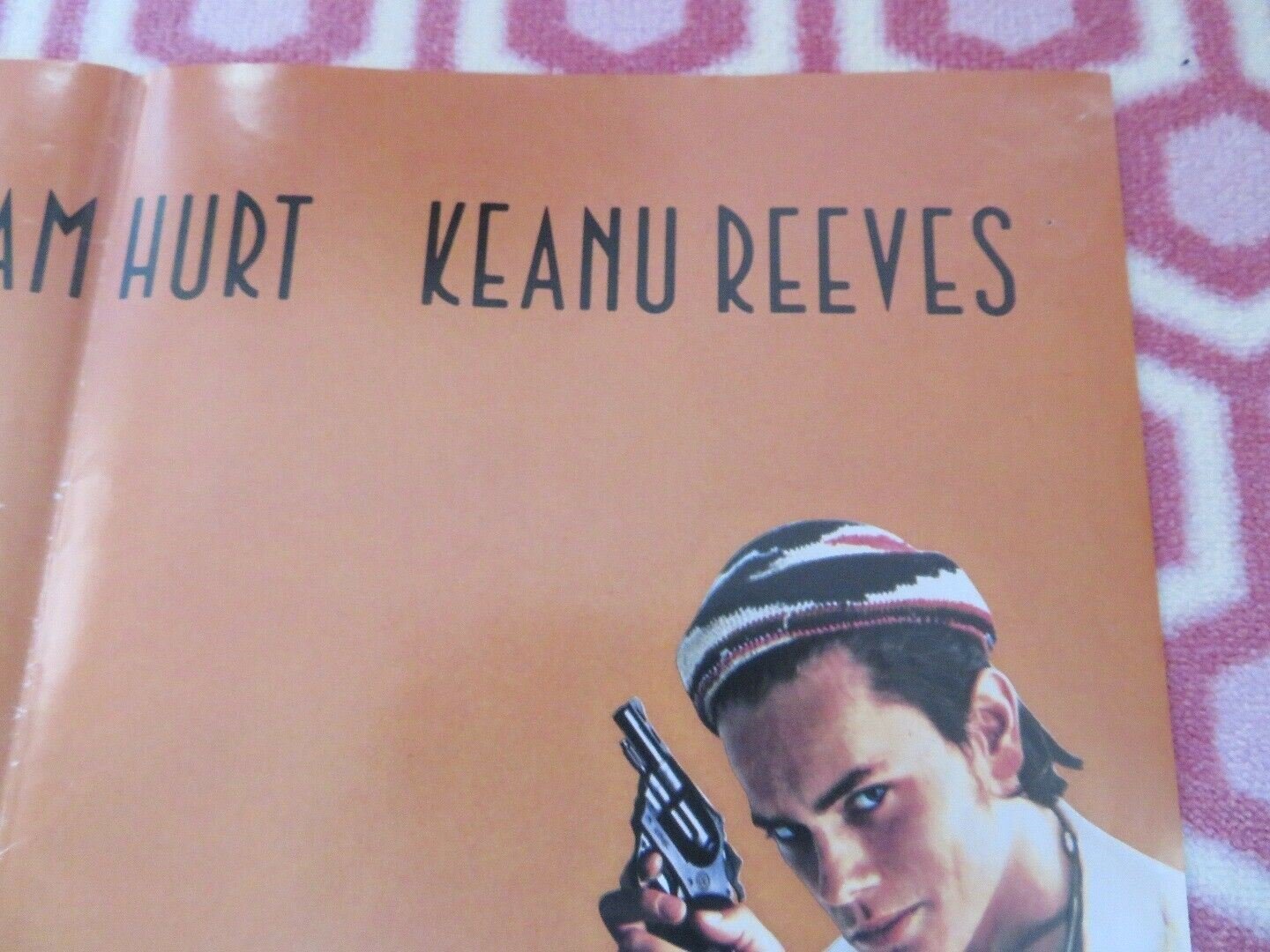 I LOVE YOU TO DEATH 1990 UK ORIGINAL QUAD POSTER KEVIN KLINE RIVER PHOENIX KEANU Movie posters