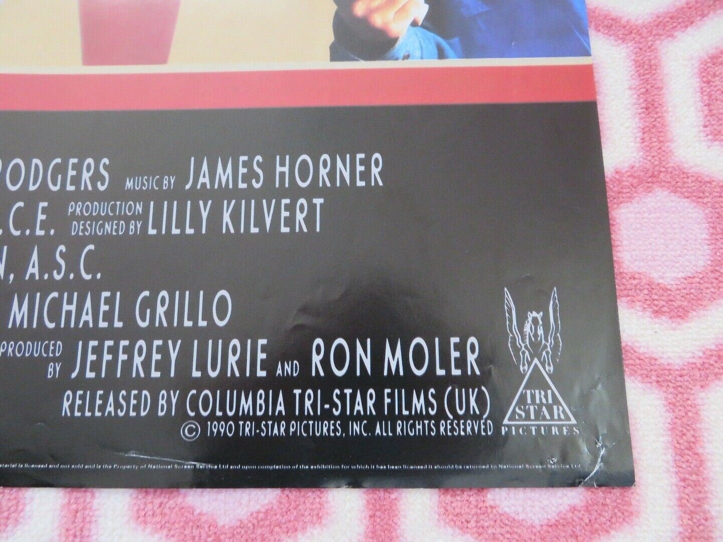 I LOVE YOU TO DEATH 1990 UK ORIGINAL QUAD POSTER KEVIN KLINE RIVER PHOENIX KEANU Movie posters