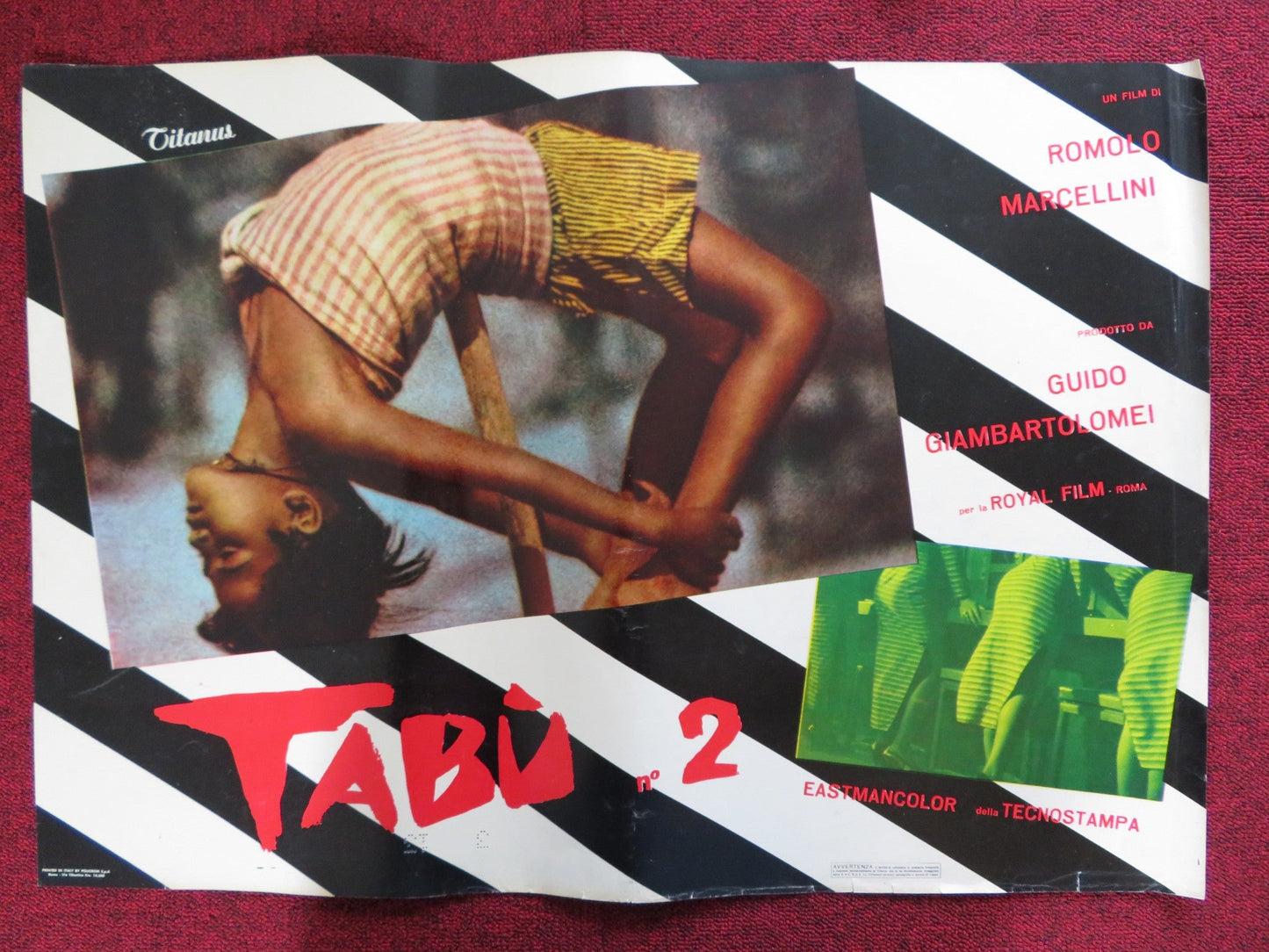 I MACABRO N.2 / MACABRO - A ITALIAN FOTOBUSTA POSTER ROMOLO MARCELLINI 1966 Rendezvous Cinema Movie posters