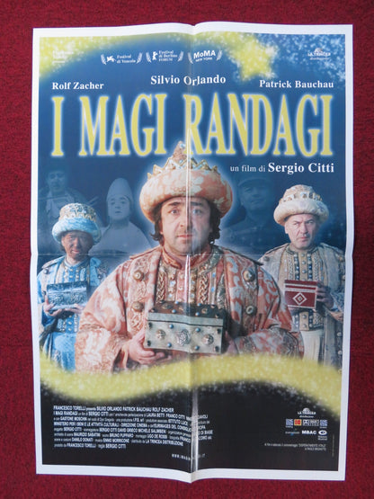 I MAGI RANDAGI ITALIAN FOGLIO POSTER ROLF ZACHER SILVIO ORLANDO 1996 Rendezvous Cinema Movie posters
