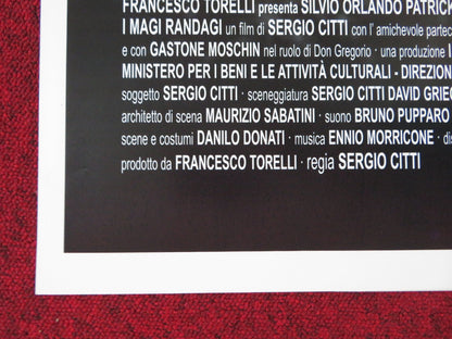 I MAGI RANDAGI ITALIAN FOGLIO POSTER ROLF ZACHER SILVIO ORLANDO 1996 Rendezvous Cinema Movie posters