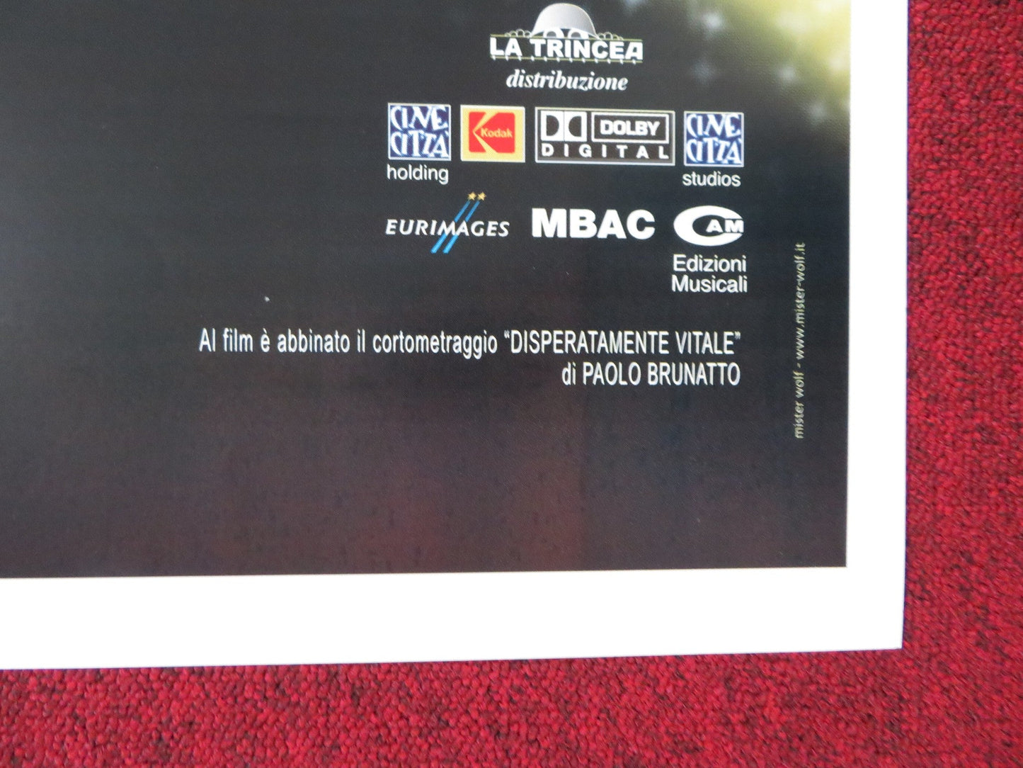 I MAGI RANDAGI ITALIAN FOGLIO POSTER ROLF ZACHER SILVIO ORLANDO 1996 Rendezvous Cinema Movie posters