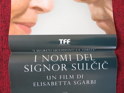 I NOMI DEL SIGNOR SULCIC ITALIAN LOCANDINA (26.5"x12.5") POSTER L POCKAJ 2018 Movie posters