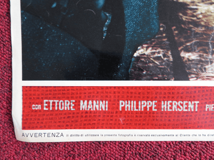 I NORMANNI ITALIAN FOTOBUSTA POSTER NICK CRAVAT BURT LANCASTER 1962 Rendezvous Cinema Movie posters