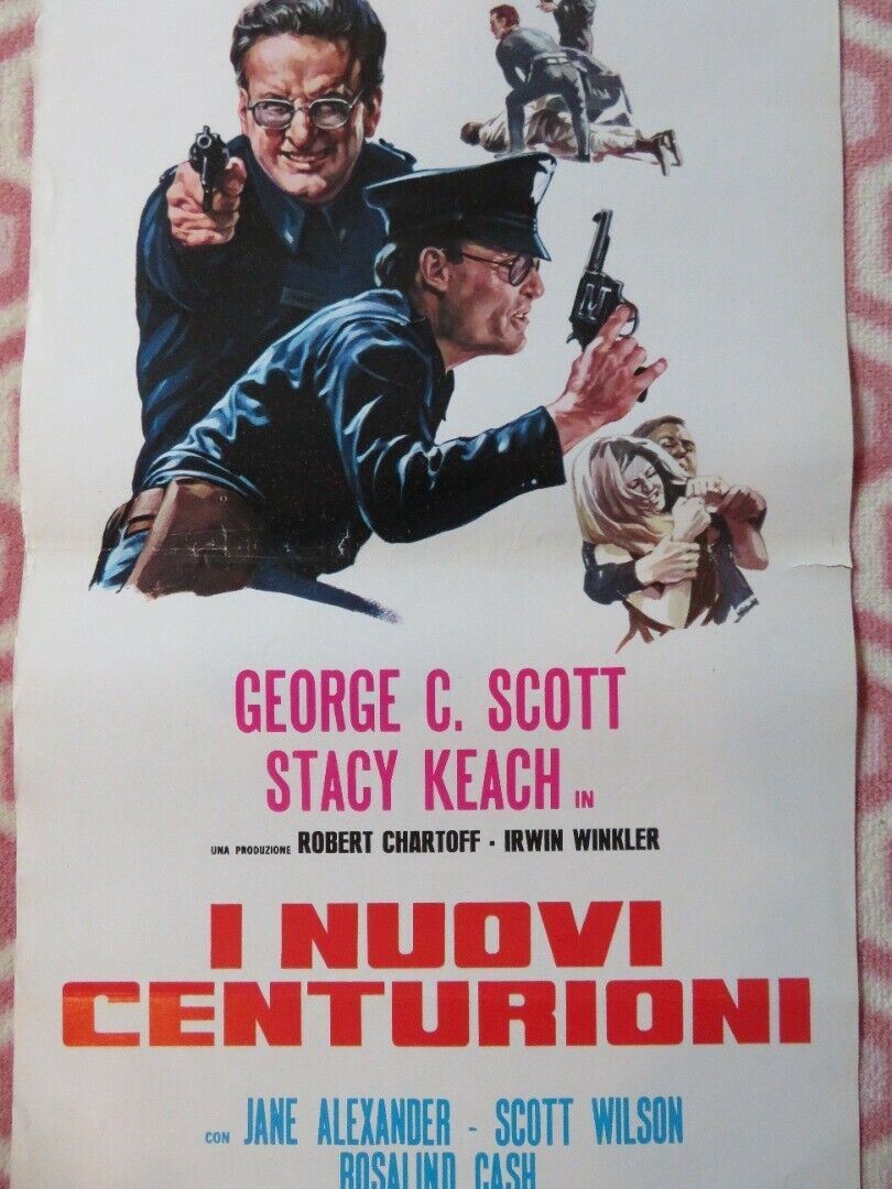 I NUOVI CENTURIONI ITALIAN LOCANDINA (27.5"x13") POSTER GEORGE C.SCOTT 1972 - Rendezvous Cinema