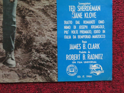 I PASCOLI DELL'ALTIPIANO - A ITALIAN FOTOBUSTA POSTER CARDI GUY STOCKWELL 1966 Rendezvous Cinema Movie posters