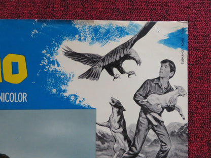 I PASCOLI DELL'ALTIPIANO - A ITALIAN FOTOBUSTA POSTER CARDI GUY STOCKWELL 1966 Rendezvous Cinema Movie posters