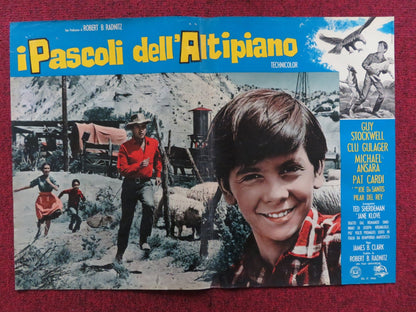 I PASCOLI DELL'ALTIPIANO - C ITALIAN FOTOBUSTA POSTER CARDI GUY STOCKWELL 1966 Rendezvous Cinema Movie posters