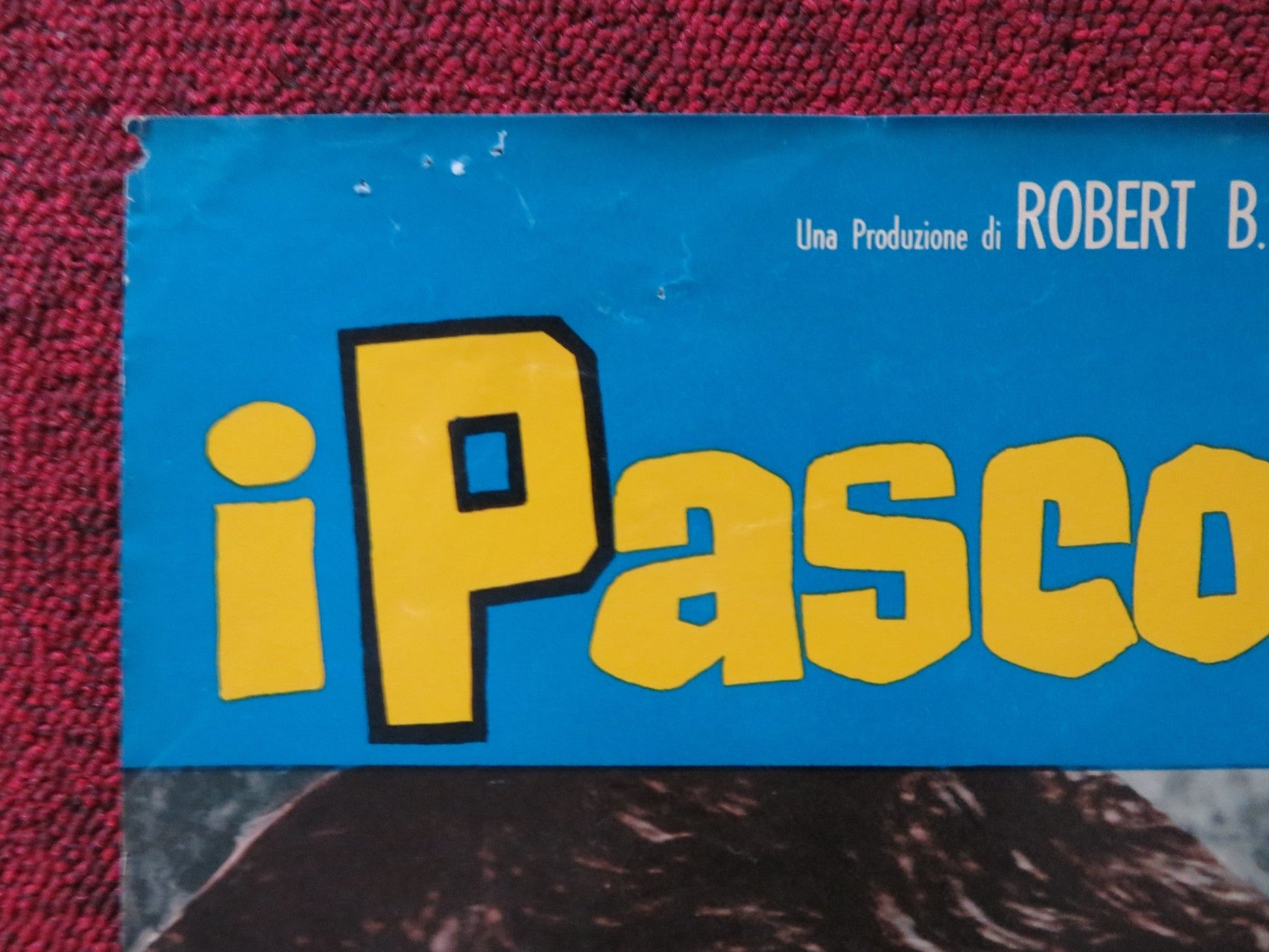 I PASCOLI DELL'ALTIPIANO - D ITALIAN FOTOBUSTA POSTER CARDI GUY STOCKWELL 1966 Rendezvous Cinema Movie posters