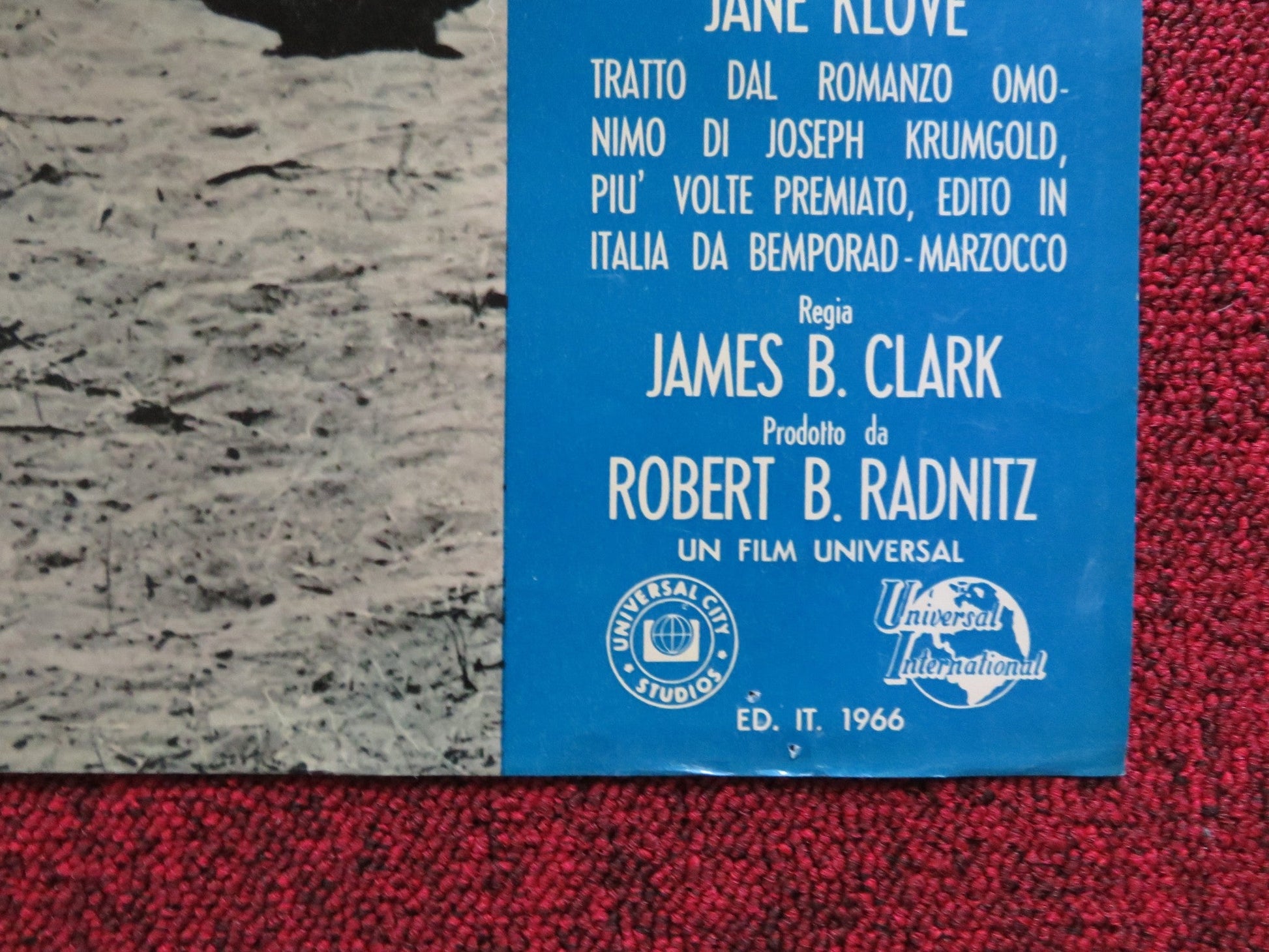 I PASCOLI DELL'ALTIPIANO - E ITALIAN FOTOBUSTA POSTER CARDI GUY STOCKWELL 1966 Rendezvous Cinema Movie posters