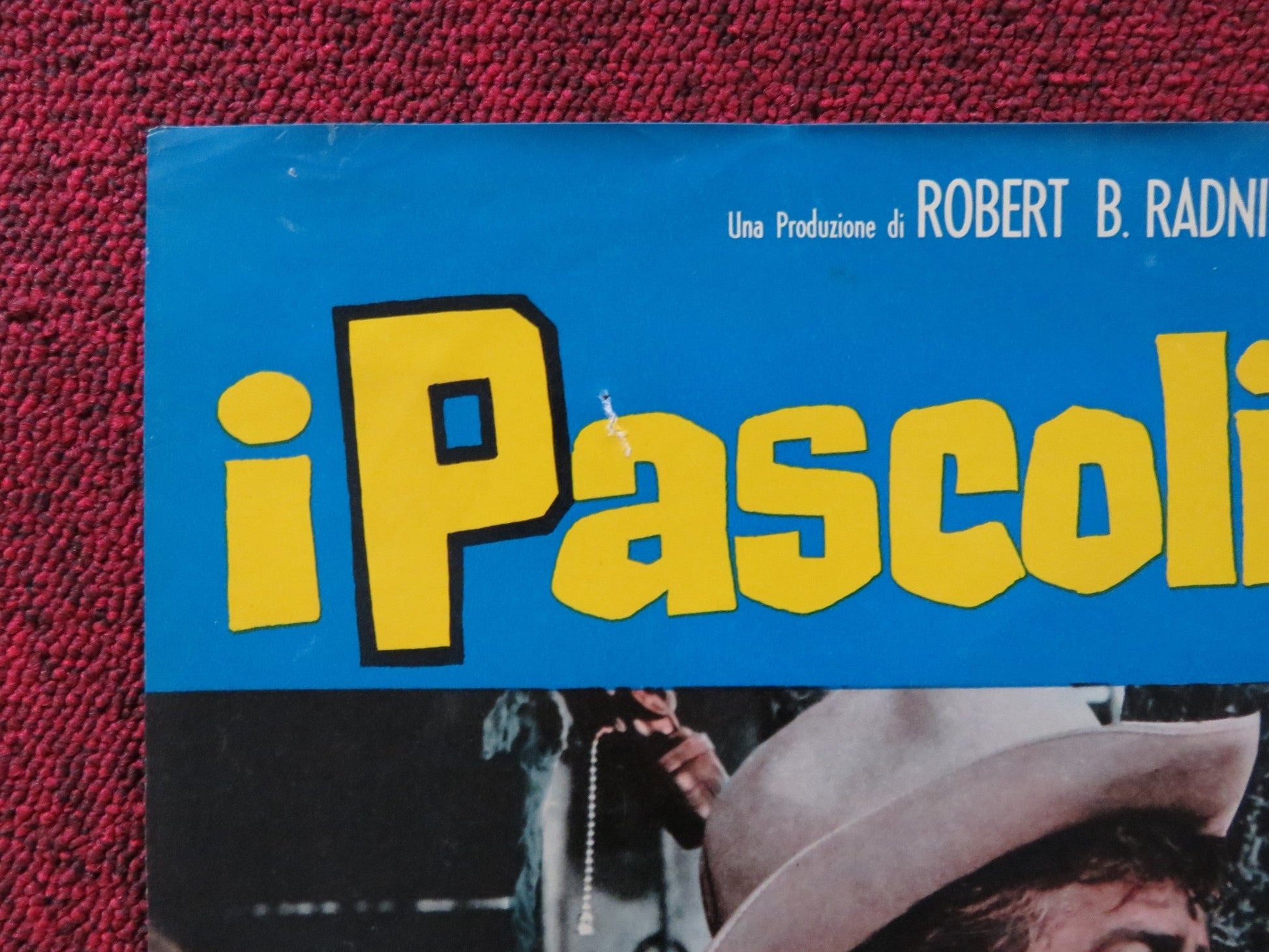 I PASCOLI DELL'ALTIPIANO - F ITALIAN FOTOBUSTA POSTER CARDI GUY STOCKWELL 1966 Rendezvous Cinema Movie posters