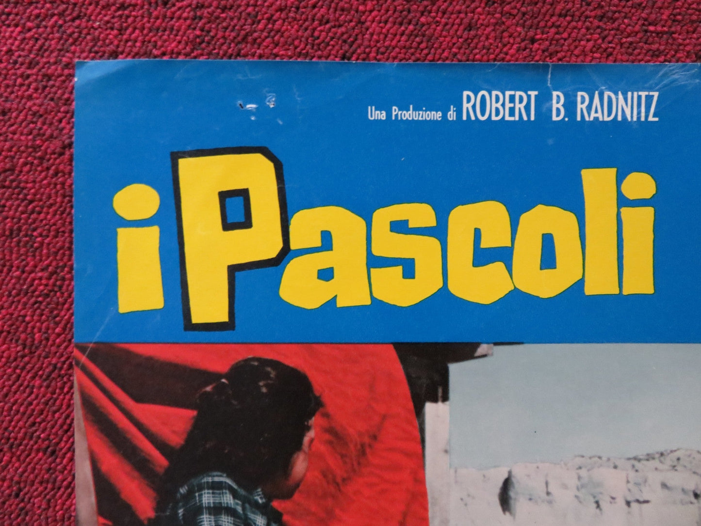 I PASCOLI DELL'ALTIPIANO - G ITALIAN FOTOBUSTA POSTER CARDI GUY STOCKWELL 1966 Rendezvous Cinema Movie posters