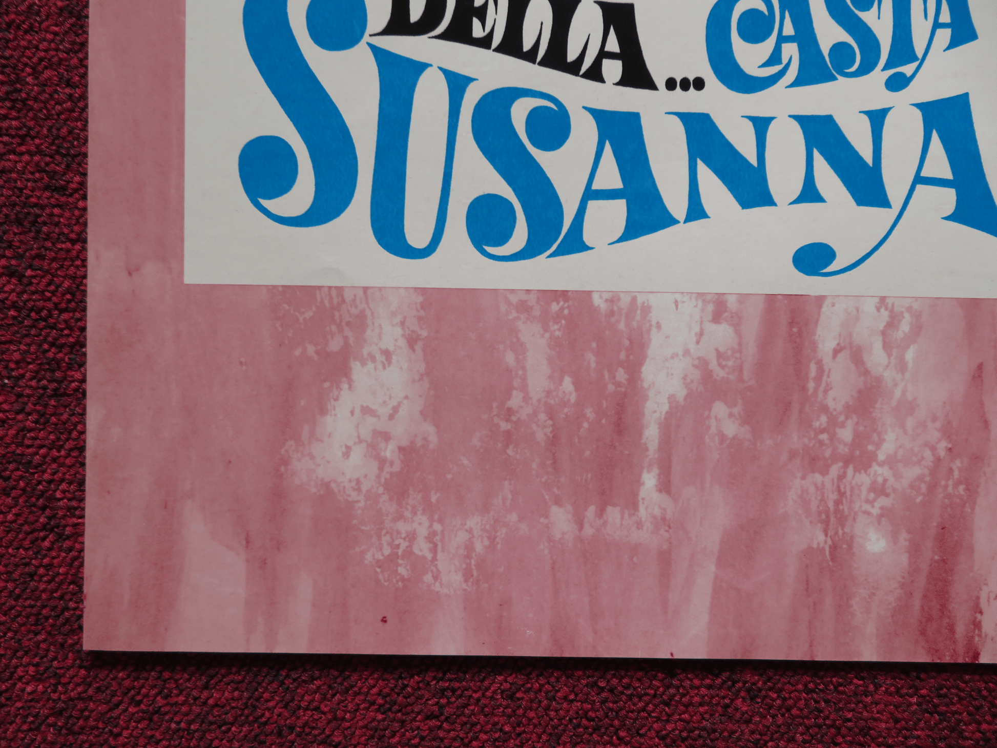 I PERICOLOSI AMORI DELLA...CASTA - F SUSANNA ITALIAN FOTOBUSTA POSTER C.CERVAL 67 Rendezvous Cinema Movie posters