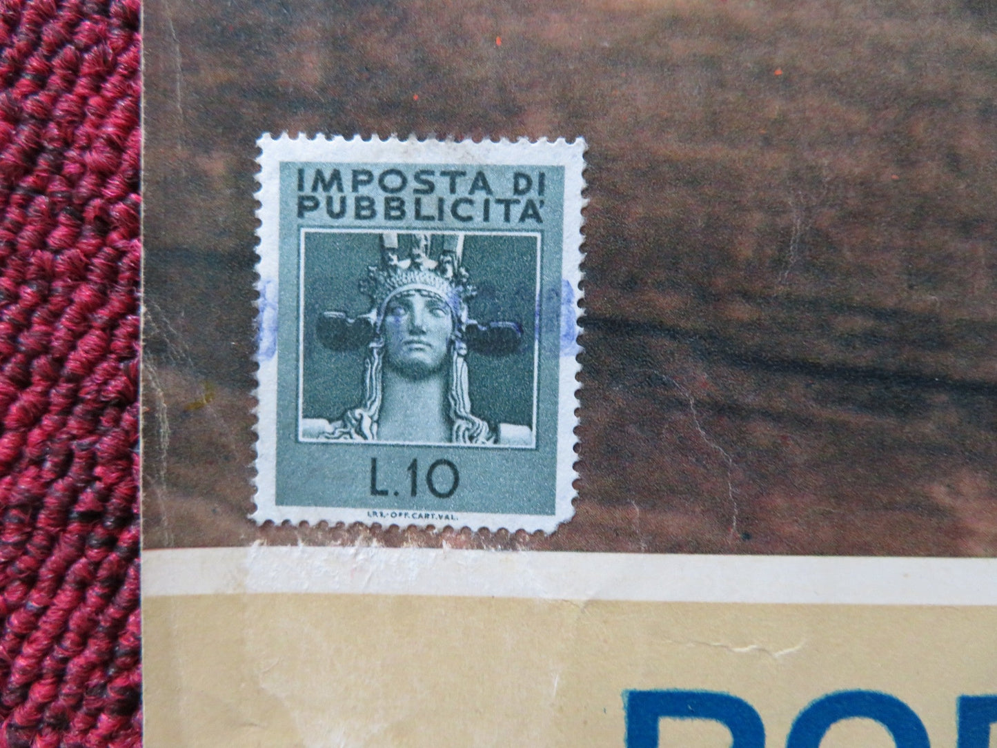 I PIONIERI DELLA CALIFORNIA - A ITALIAN FOTOBUSTA POSTER ROD CAMERON J. DRU 1954 Rendezvous Cinema Movie posters