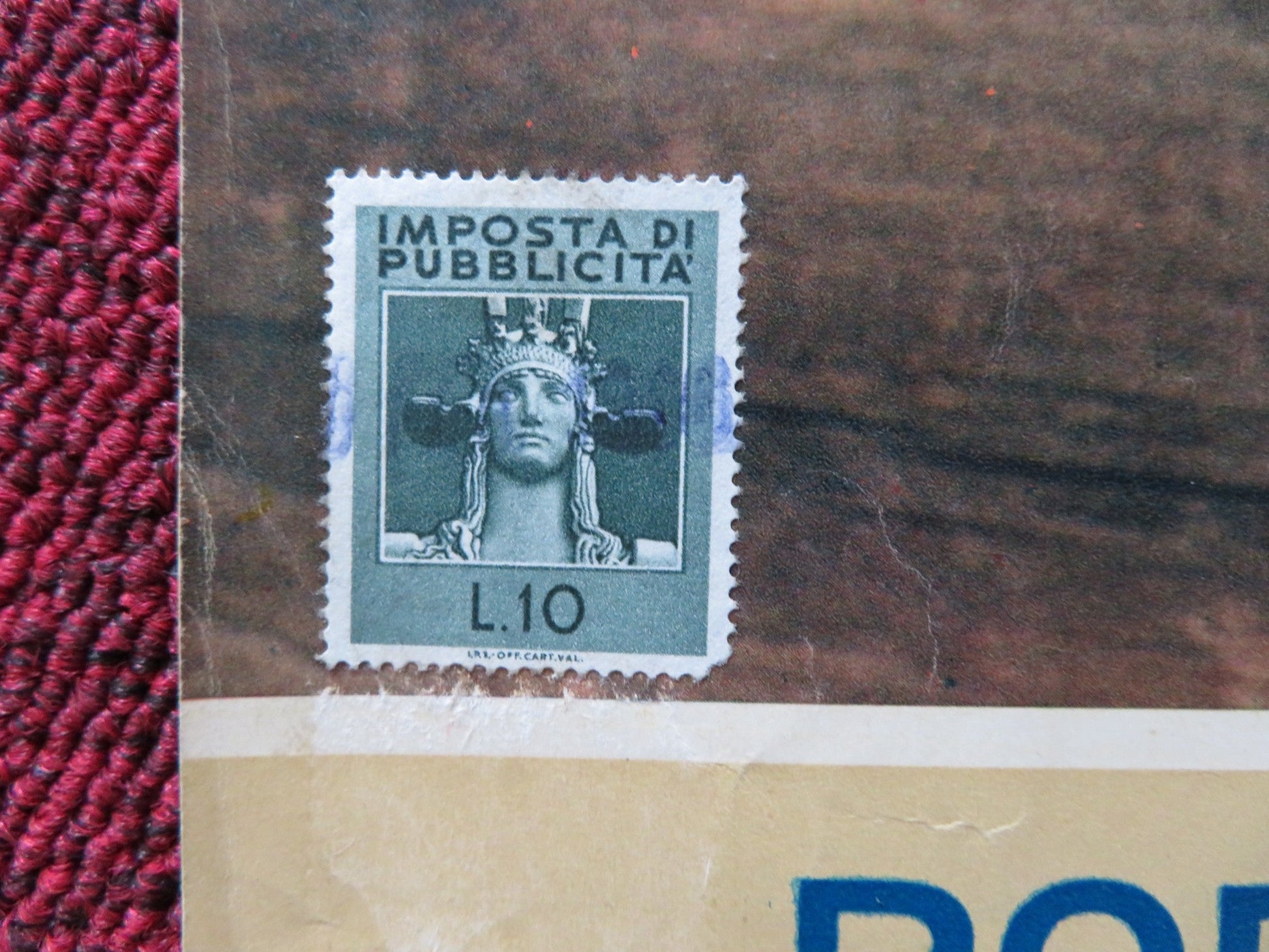 I PIONIERI DELLA CALIFORNIA - A ITALIAN FOTOBUSTA POSTER ROD CAMERON J. DRU 1954 Rendezvous Cinema Movie posters