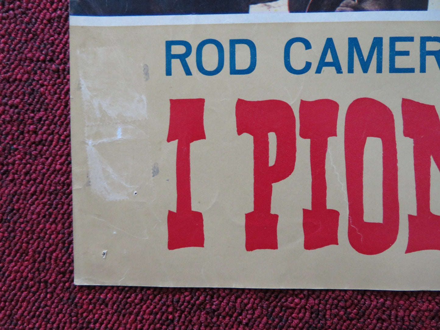 I PIONIERI DELLA CALIFORNIA - B ITALIAN FOTOBUSTA POSTER ROD CAMERON J. DRU 1954 Rendezvous Cinema Movie posters