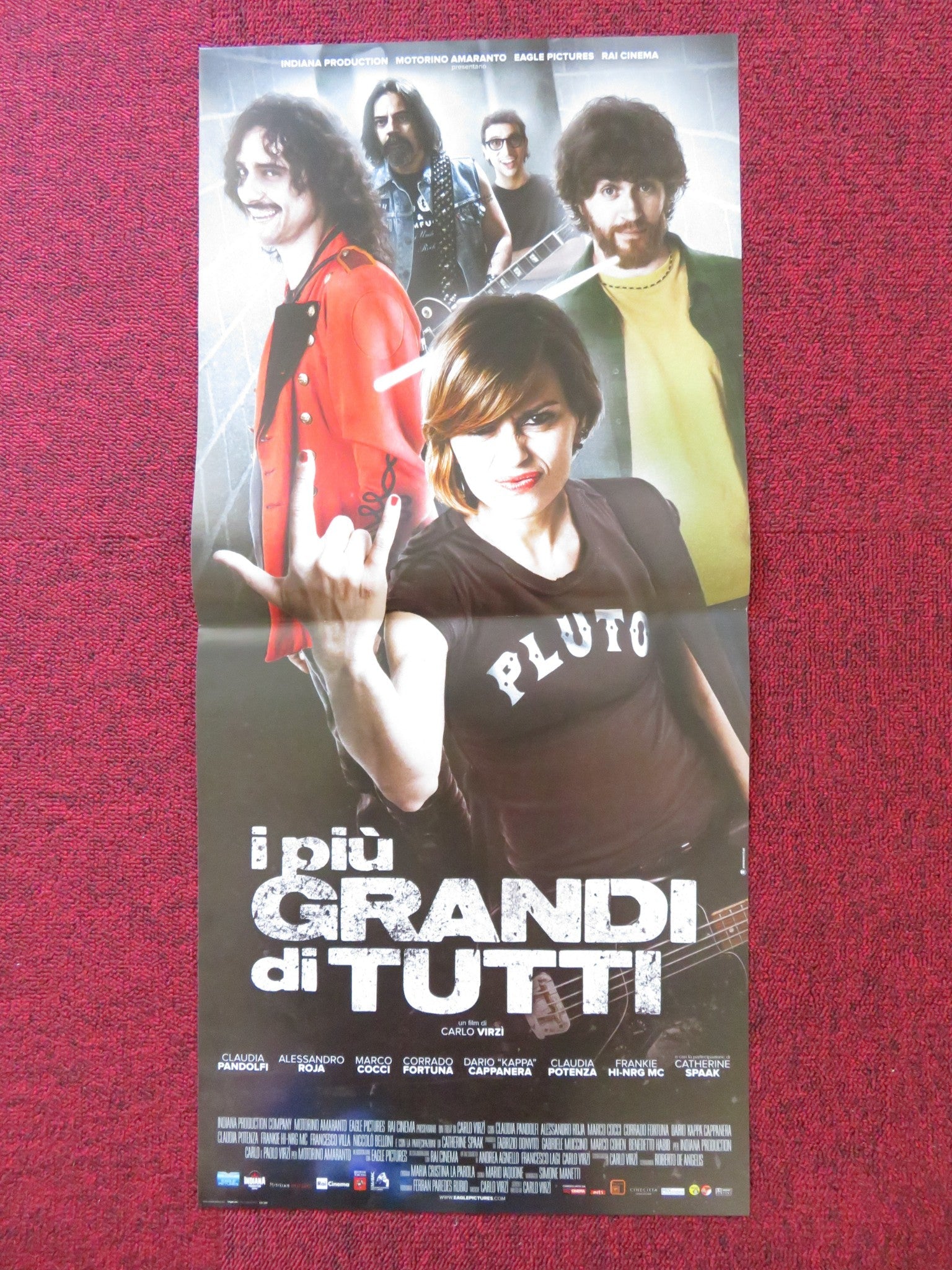I PIU GRANDI DI TUTTI PERFETTI ITALIAN LOCANDINA POSTER CLAUDIA PANDOLFI 2011 Rendezvous Cinema Movie posters