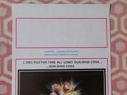 I PREDATORI DELLA VENA D'ORO ITALIAN LOCANDINA (28.5"x13") POSTER K BASINGER '84 - Rendezvous Cinema