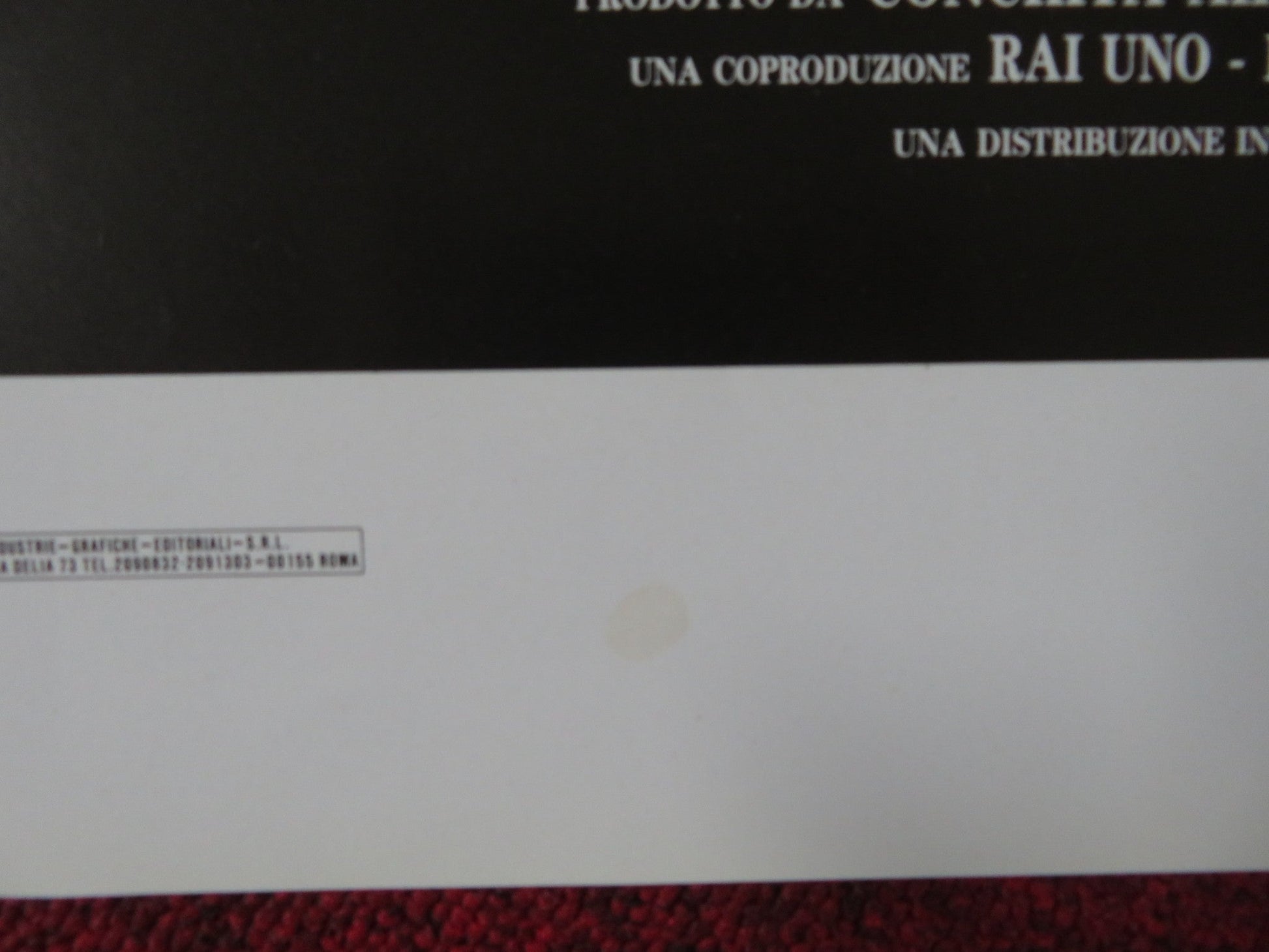 I RAGAZZI DI VIA PANISPERNA ITALIAN LOCANDINA POSTER ANDREA PRODAN 1988 Rendezvous Cinema Movie posters